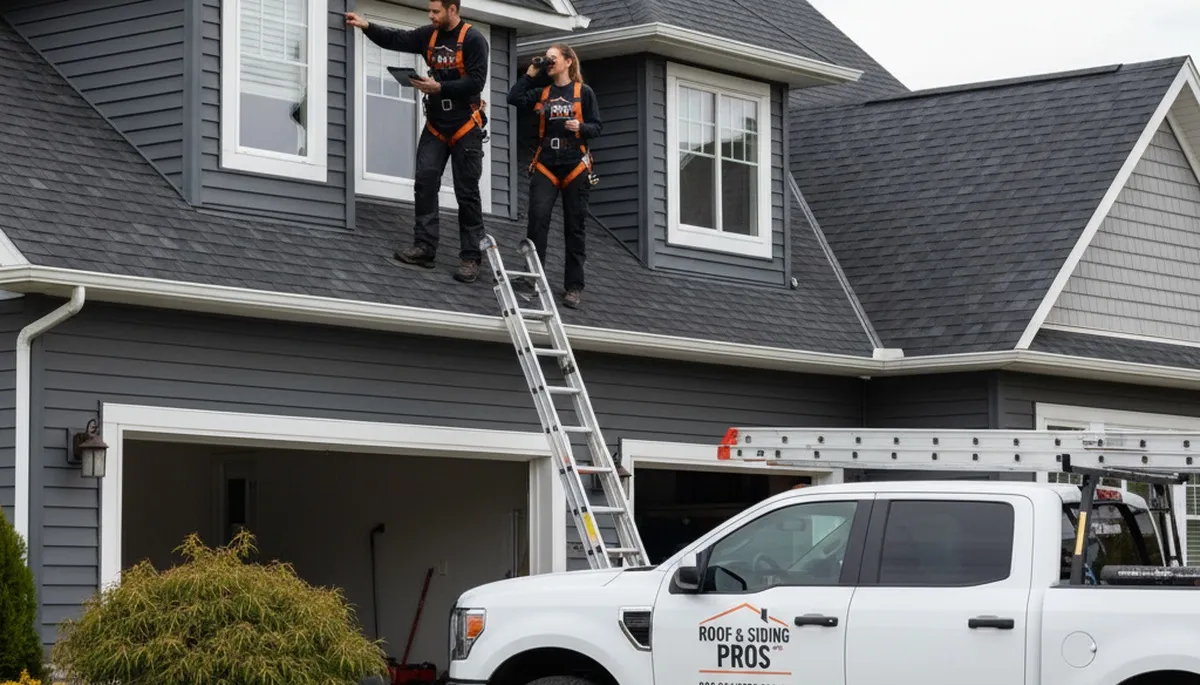 Roof inspection and vinyl siding services in Austin, TX by professional exterior contractors