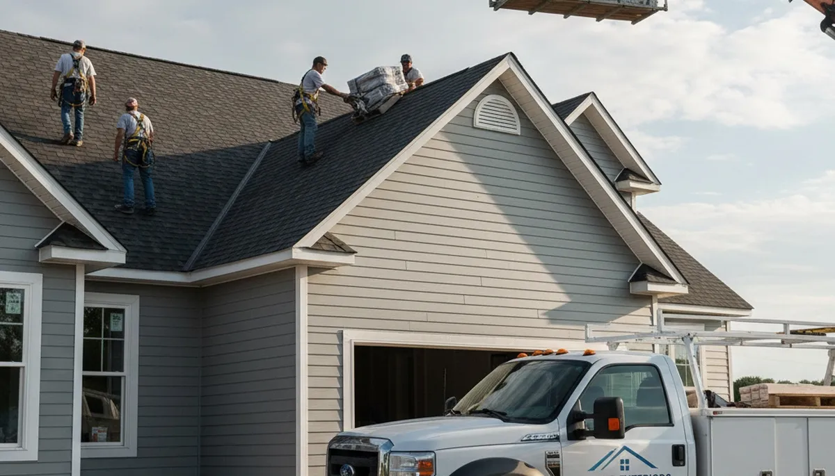 Professional roof installation and vinyl siding experts in Austin, TX from Next Level Exteriors