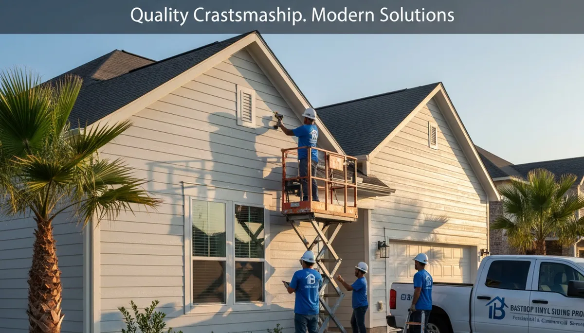 Professional vinyl siding installation by expert contractors in Austin, TX