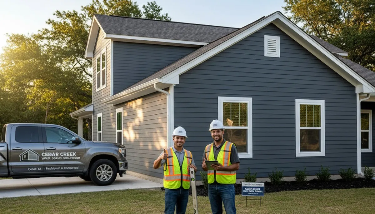 Professional vinyl siding installation by expert contractors in Austin, TX