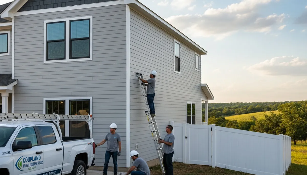 Professional vinyl siding installation by expert contractors in Austin, TX
