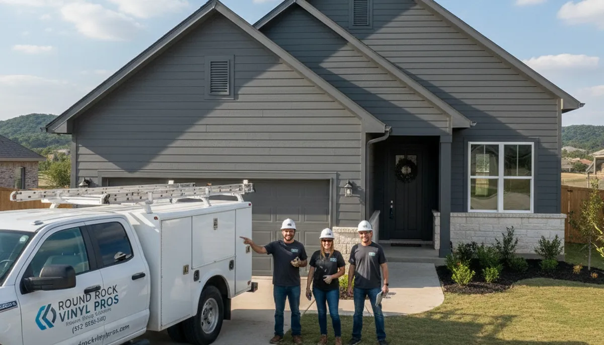 Professional vinyl siding contractors serving homes in Austin, TX