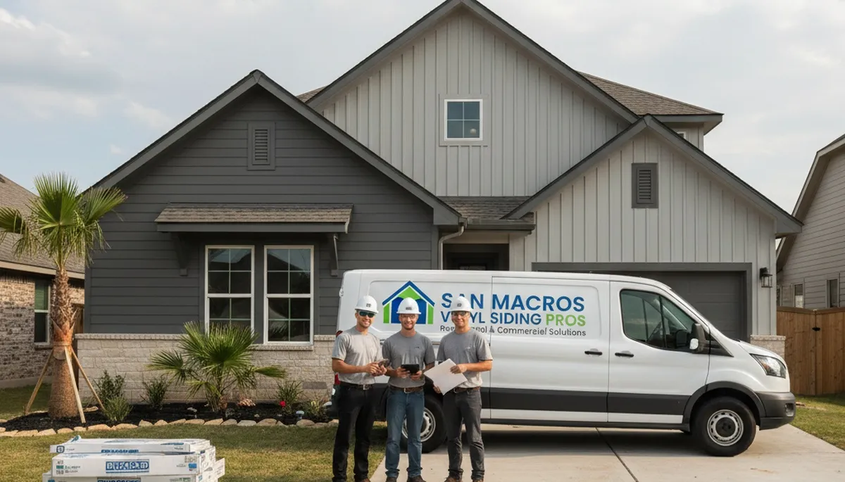 Professional vinyl siding contractors in Austin TX providing durable home exterior installation