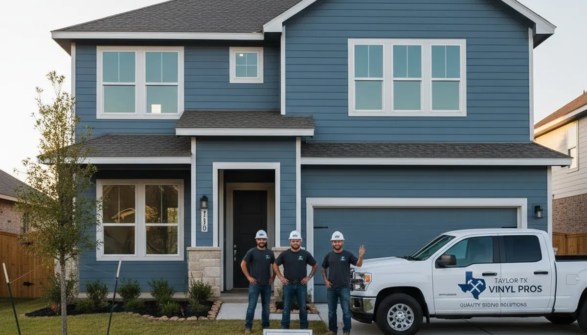Vinyl siding contractors in Austin TX providing professional home exterior installation services